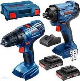 Resim Bosch GSR 180 Akülü Vidalama + GDR 18V-160 Somun Sıkma 2.0Ah Çift Akülü Set - 0615990M8J 
