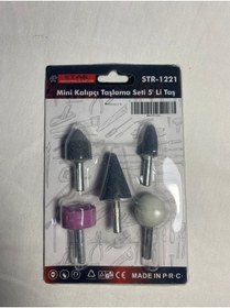 Resim AKYZ Mini Kalıpçı Taşlama Seti 5’li Taş 