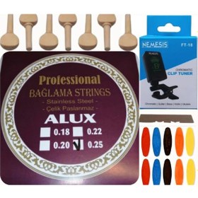 Resim Alux 0.25 Çelik Divan Bağlama Teli 5'Li Ekonomik Set 