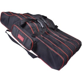 Resim Modibags 120 cm 4 Göz Siyah Olta Çantası 