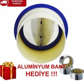 Resim Yaylı Yuvarlak Baca Klapesi Koku Önleyici Davlumbaz Klape 