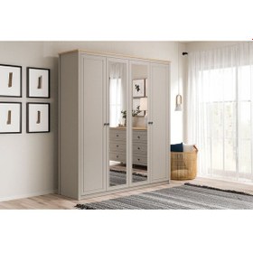 Resim Sento 4 Kapaklı Dolap 