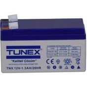 Resim Tunex 12v 1,3a 0,51 Kg Kuru Bakımsız Akü 97 43 53 59 Mm Tnx-12v 