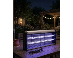 Resim Eco Lounge Uv Işıklı Elektrikli Sinek Savar 10W Sessiz Haşere Öldürücü Lamba 