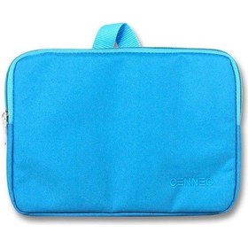 Resim Cennec Yatay Erkek Mavi Tablet Çantası Maksimum 10,9 İnç Tabletler İçin Uygun Tablet Kılıfı 