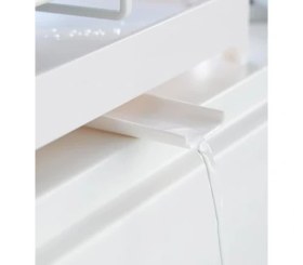 Resim 2875 Tower Bulaşıklık, Beyaz, Çelik/abs Reçine, Minimalist, 42 x 23 x 17 cm 