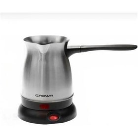 Resim Crown Çelik Cezve Maxi CRW-7104 600w 6 Fincan Kapasiteli 