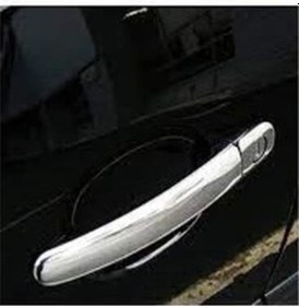 Resim Vw Passat 3b 1998-2004 Model Arası Krom Kapı Kolu 4 Kapı 8 Parça Paslanmaz Çelik 