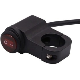 Resim Motosiklet Gidon Tipi Körüklü Aç Kapa Butonu 