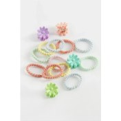 Resim Ronanna Papatya Mandal Lastikli Toka 14 Adet 