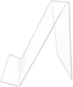 Resim 10X Akrilik Kitap Standı LEDge,Şeffaf Akrilik Ekran Şövale, Kitaplar için Temizle Tutucu, Eserleri 