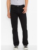 Resim Levi's 501 Original Erkek Jean Siyah Kot Pantolon - A7735-0019 