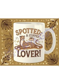 Resim Spotted: A Coffee Lover Kupa Beyaz 