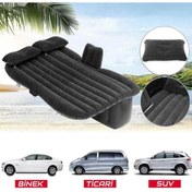 Resim Comfort Araç İçi Şişme Yatak Araba Araç Kamp Tatil Teknede Ev Konforu 