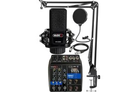 Resim MX-2020 Solo Mix Condenser Mikrofon ve Kayıt Mixer Seti 