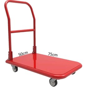 Resim İBTAŞ İBTAŞ 300 KG Yük Paket Eşya Kargo Malzeme Ürün Taşıma Arabası 