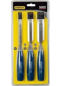 Resim Stanley 0-16-128 İskarpela Seti Klasik Mavi Seri 3 Parça 