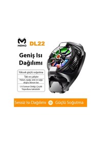 Resim Store Mania Ieg™ Memo DL22 Yarı Iletken Arka Klips Soğutma Radyatörü Pubg Oyun Soğutucu Ios ANDROID-(577 