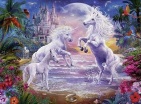 Resim Ravensburger 300 Parça Puzzle Unicorn 132560 