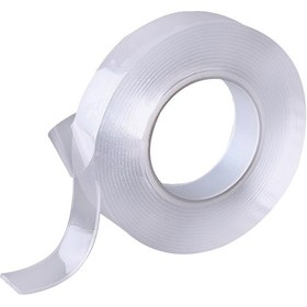 Resim Yifomall Yeniden Kullanılabilir Çift Taraflı Yapışkan Bant - İz Bırakmayan, Kesilebilir, Yıkanabilir 