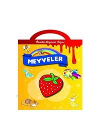 Resim Meyveler Örnekli Boyama- Parıltı Yayınları 