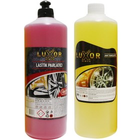 Resim Luxor Kimya Lastik Parlatıcı ve Jant Temizleyici Seti 1'Er Kilo 