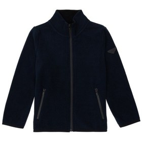 Resim U.S. Polo Assn. Erkek Çocuk Lacivert Fermuarlı Sweatshirt 50298067-VR033 