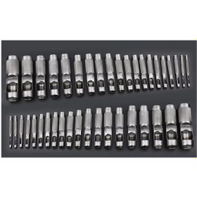 Resim 2mm - 25mm arası Çubuk Zımba , Delici, Padova. - 8mm Padova 