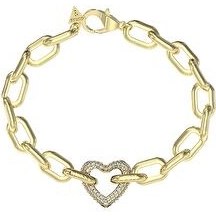 Resim Guess JGUJUBB05016JWYGS Kalpli Kadın Bileklik 