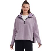 Resim Skechers Outdoor Fleece Half Zip Sherpa Kadın Sweatshirt 