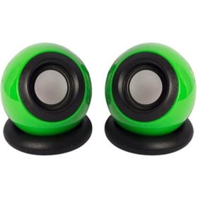 Resim MAGICVOICE D-08L 1+1 USB MİNİ OVAL HOPARLÖR - SPEAKER (2*3 WATT - 4 OHM) 