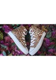 Resim Scarpe Magiche Leopar Desenli Kız Ayakkabı 31-35 Numara Arası Işıksızdır Leopar Desenli 