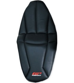 Resim Gp Kompozit Suzuki Address 2024-2025 Uyumlu Motosiklet Konfor Sele Kılıfı Siyah 