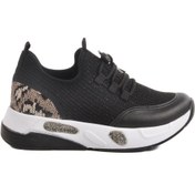 Resim AYAKMOD Siyah Anorak Bağcıklı Kadın Sneaker 702417 Z 
