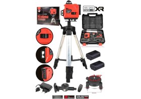 Resim İyisi Yok Profesyonel 360° 16 Köşe Otomatik Hizalama Tripod'lu Lazer Metre Hizalama 