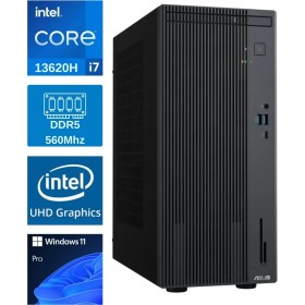 Resim Asus Expertcenter P500MV Intel Core I7-13620H 64GB Ddr5 2tb SSD Windows 11 Pro Minitower Masaüstü Bilgisayar WP500MV716512330B1DGNS15 