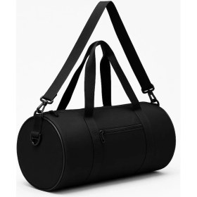 Resim Silindir Geniş Hacim Günlük Kullanım El Kol Omuzda Taşınabilir Spor Seyahat Fitness Çantası Gym Bag 