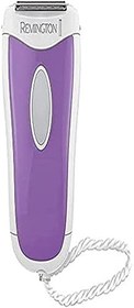 Resim Remington kadın tıraş makinesi Compact smooth&silky WSF4810, açılı tıraş başlığı, ıslak ve kuru uygulamalar, beyaz/lila 