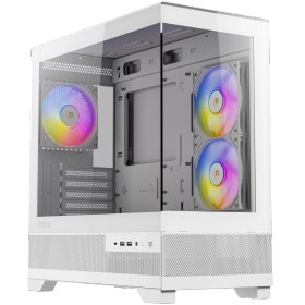 Resim Antec Cx500m Argb 3x120mm Fan Matx Beyaz Mid Tower Gaming Oyuncu Kasası 