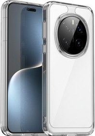Resim Honor Magic7 Pro 5g Kılıf Tpu + Akrilik Koruyucu Şeffaf Telefon Kapağı - Şeffaf 