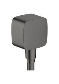 Resim Hansgrohe Fıxfıt Fıxfıt Gonye Cıkıs Cek Valf Ile Mat Sıyah Krom 26457340 
