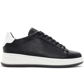 Resim Kadın Siyah Sneaker 