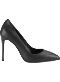 Resim Desa Larissa Bej Kadın Klasik Deri Stiletto 