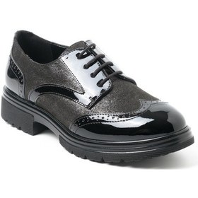 Resim Camoscio Glitter Nero Oxford/ayakkabı Kadın Diğer 8b4396ds Donna Siyah 