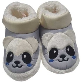 Resim pearnight Pandalı Kız & Erkek Çocuk Panduf | Ev Ayakkabısı | Kreş Ayakkabısı 