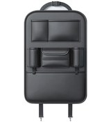 Resim Seametal Hepsi Bir Arada Araba Koltuğu Arka Saklama Çantası Yükseltilmiş 6 Cep Black 1pc 