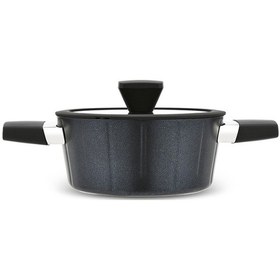 Resim Karaca Biodiamond Regnum İndüksiyon Tabanlı 13 Parça Tencere Seti Siyah 