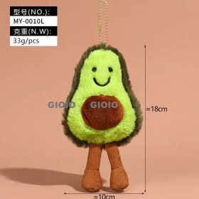 Resim Silver1 Yeni Yumurta Bebek Parti Peluş Oyuncaklar Çanta Çekicilik Bebek Bebek Pratik Bebek Anahtarlık (Yurt Dışından) 