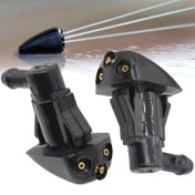 Resim Chevy Cruze 2009-2014 için Premium Çift Cam Silecek Püskürtme Başlığı - Şık Siyah Tasarım, Dayanıklı PE Malzeme, Sorunsuz Çalışma, Görüş ve Yol Güvenliği Artırıcı, Araç Yıkama Onarımı İçin İdeal 