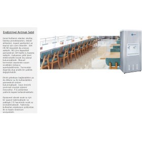 Resim Sanayi Tipi 80 Lt. Soğutmalı Arıtmalı Paslanmaz Çelik Sebil 480814802 